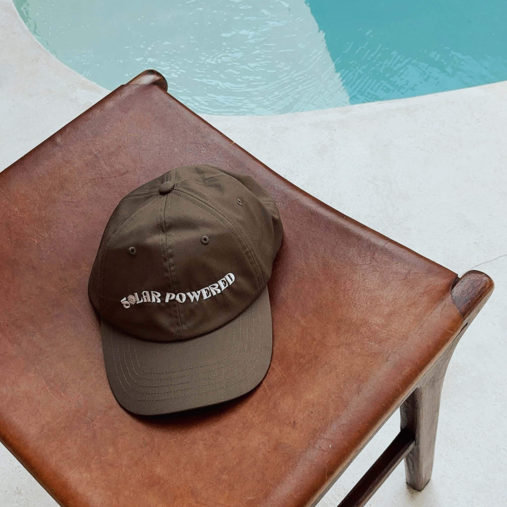 'Solar Powered' Cap
